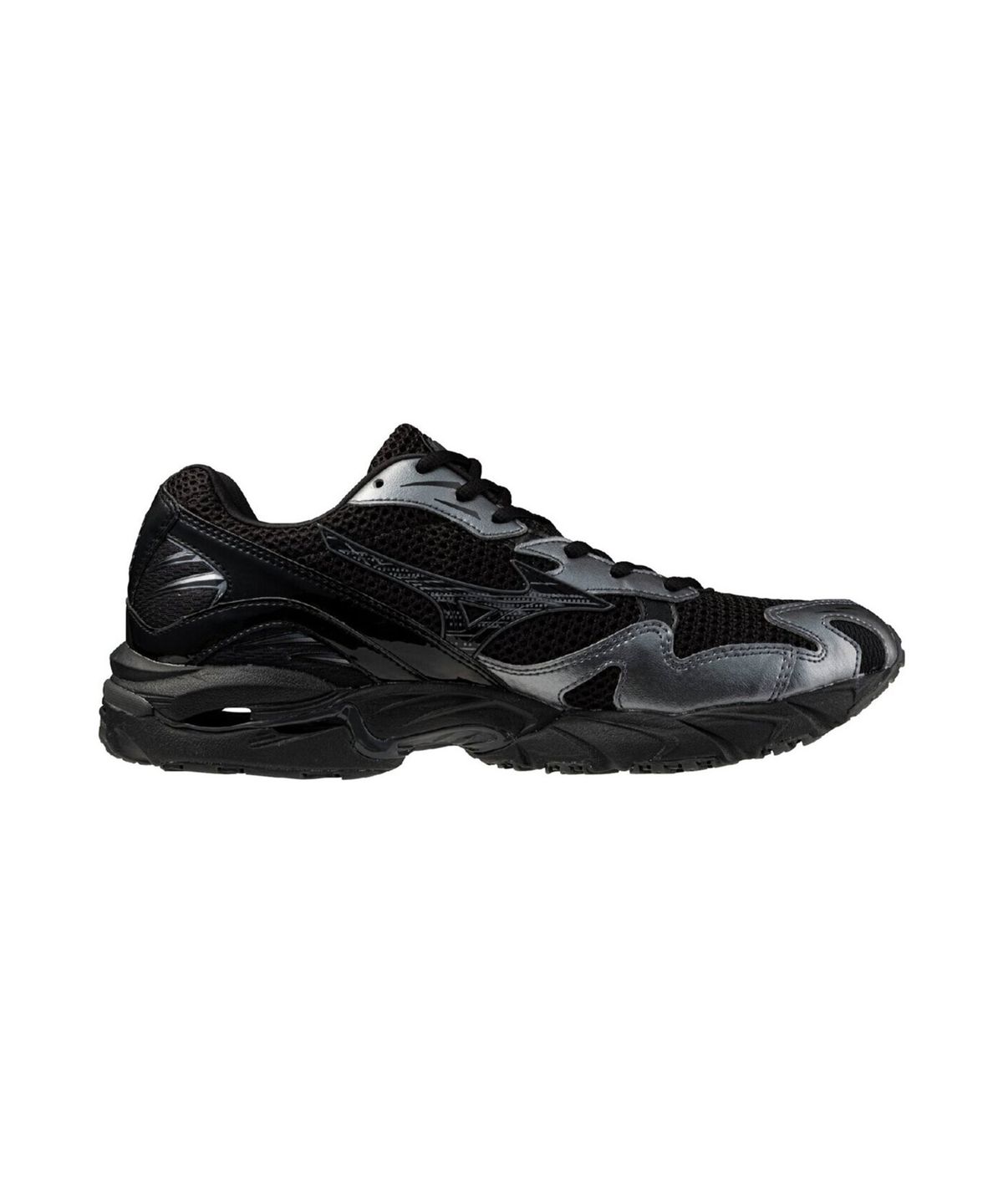 미즈노(MIZUNO) (공용) 웨이브 라이더 10 - 블랙:블랙 샌드:메탈릭 그레이 / D1GA261601