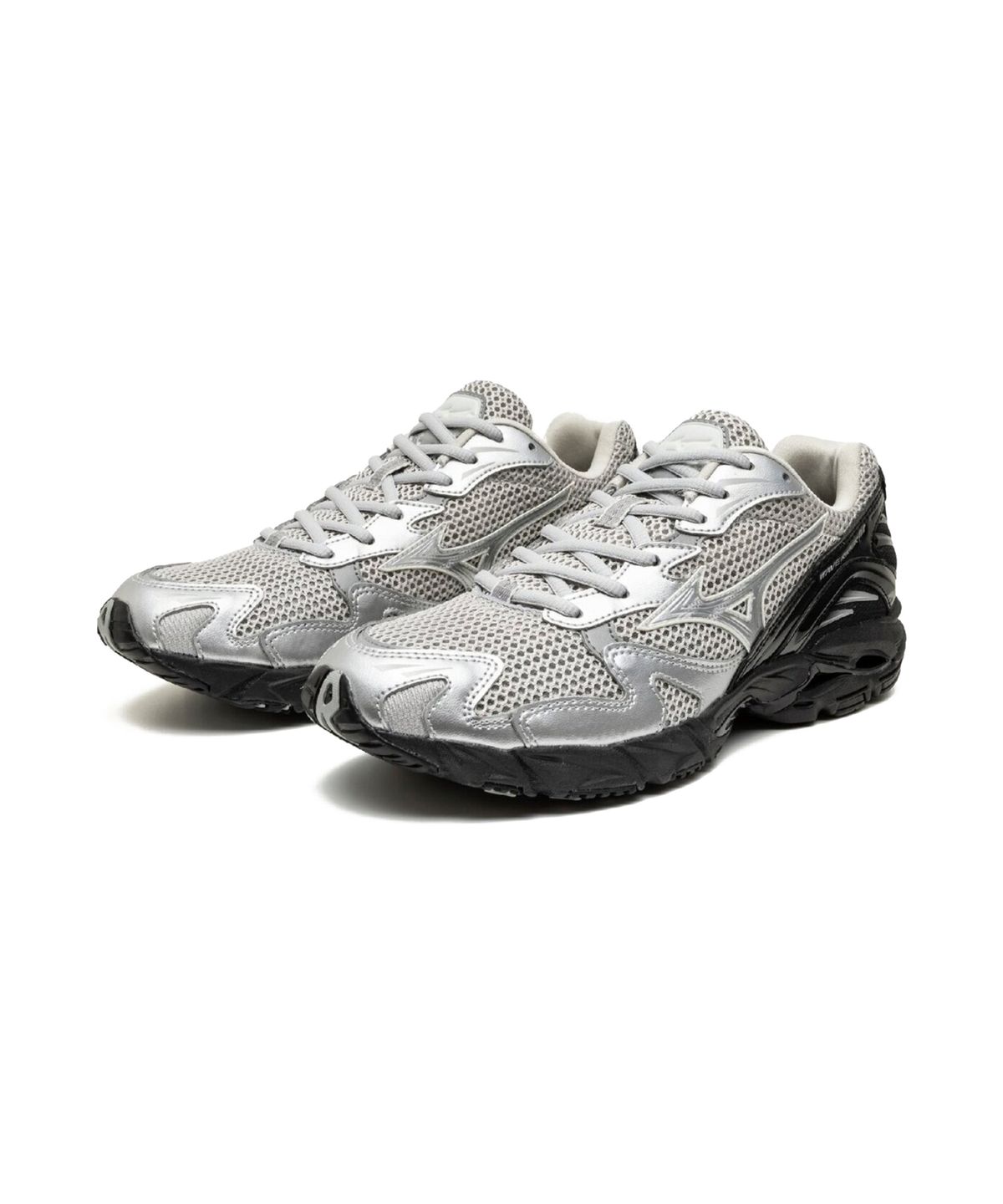 미즈노(MIZUNO) (공용) 웨이브 라이더 10 - 하버 미스트:실버:블랙 / D1GA261602
