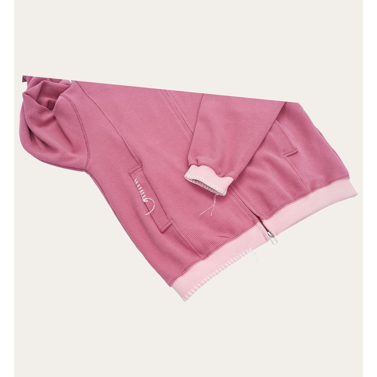 노쿨러스(NOSCOULEURS) UL THERMAL ZIP HOODIE PINK