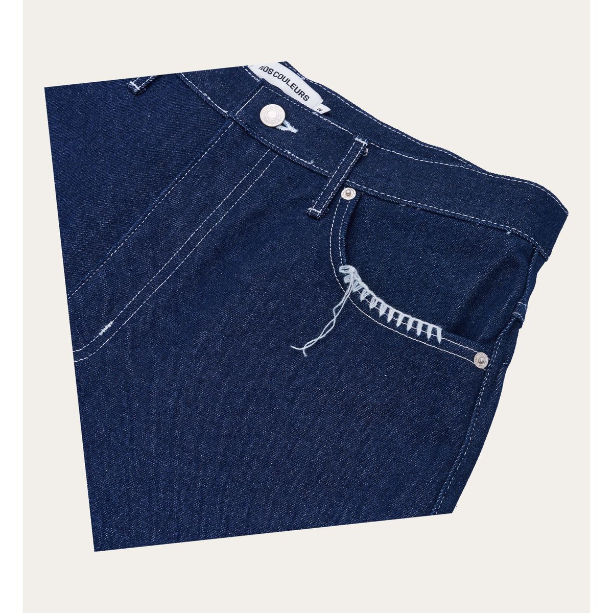 노쿨러스(NOSCOULEURS) UL DENIM PANTS 03 INDIGO