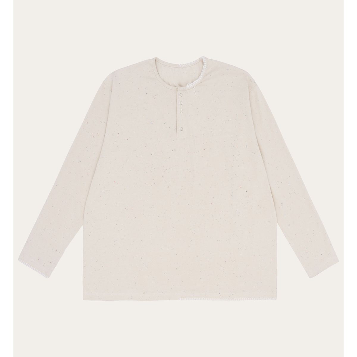 노쿨러스(NOSCOULEURS) UL LS T-SHIRT 03 BEIGE