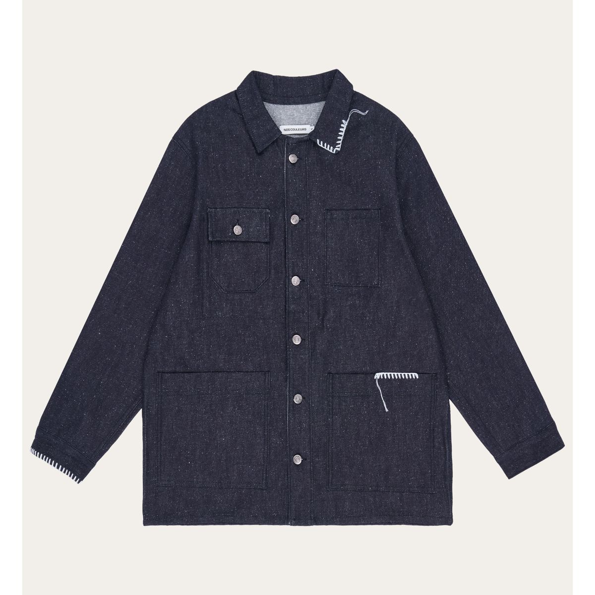 노쿨러스(NOSCOULEURS) UL DENIM JACKET 04 BLACK