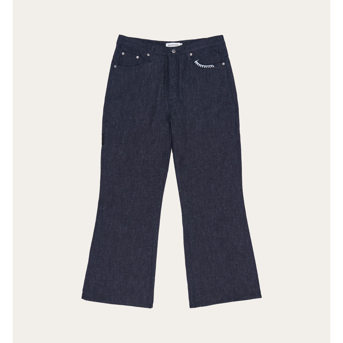 노쿨러스(NOSCOULEURS) UL DENIM PANTS 03 BLACK