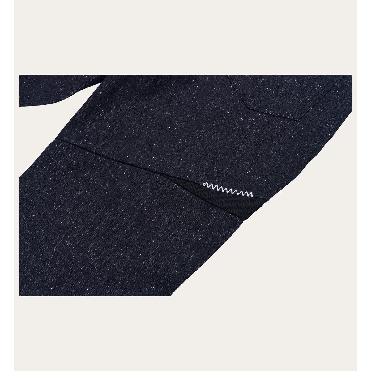 노쿨러스(NOSCOULEURS) UL DENIM PANTS 03 BLACK
