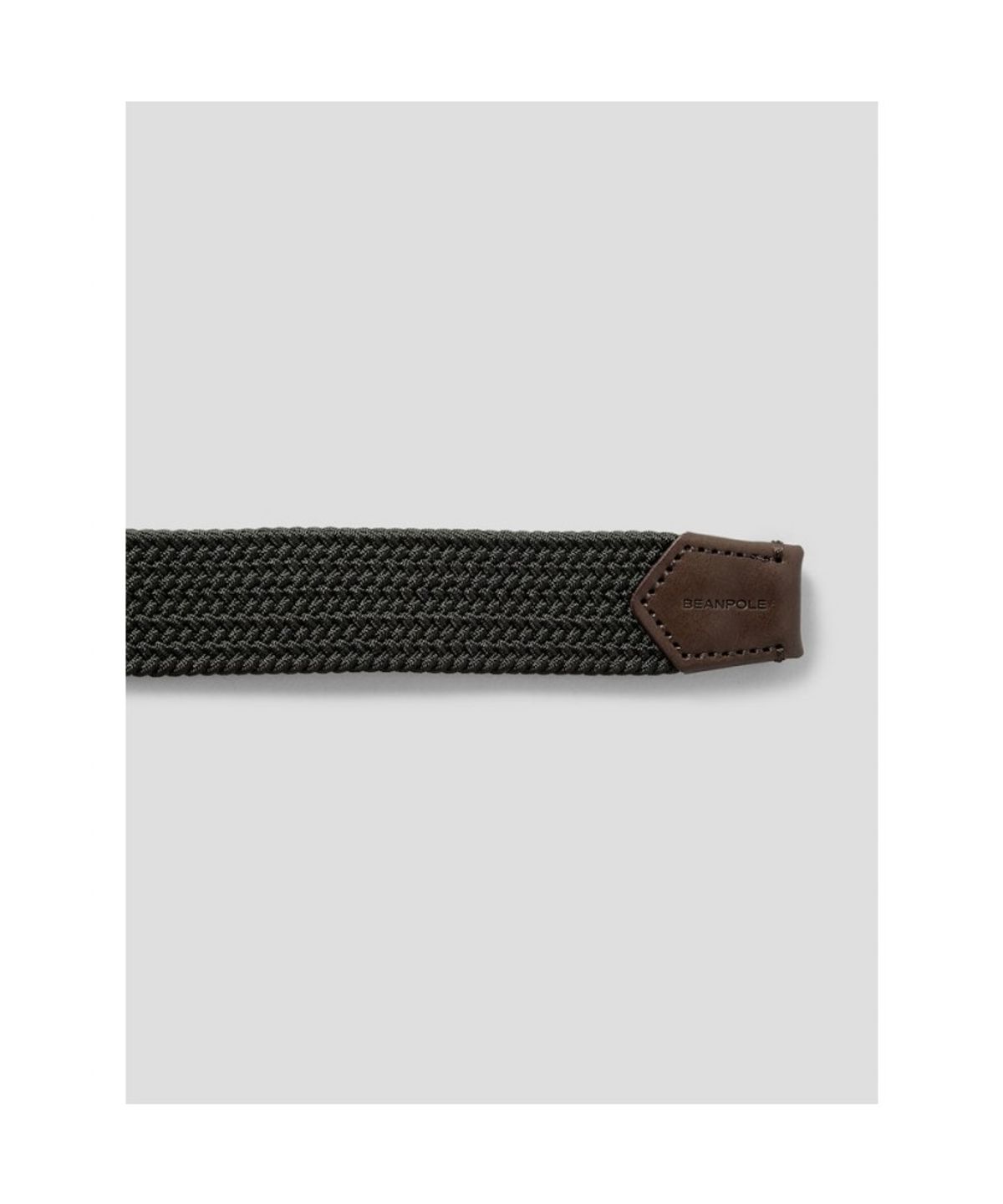 빈폴 액세서리(BEANPOLE ACCESSORY) 엘라스틱 캐주얼 버클 벨트  카키