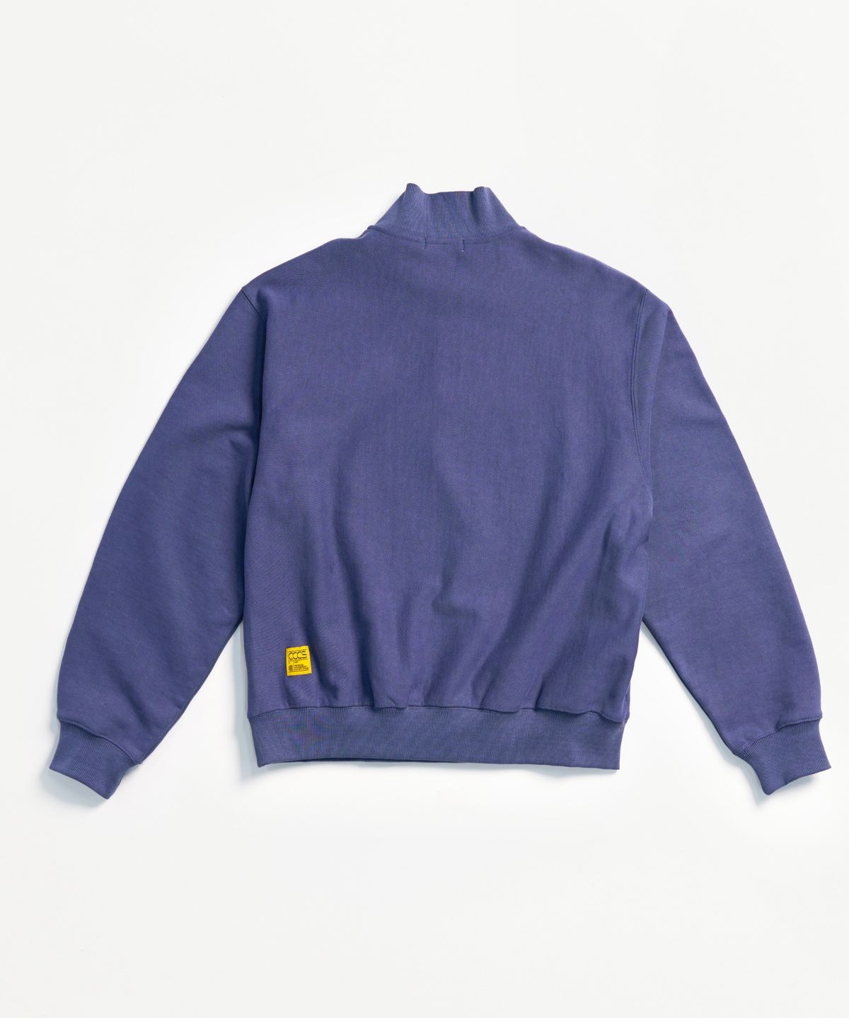씨씨씨에스(CCCS) DARK BLUE GEO HALF ZIP-UP SWEATSHIRT