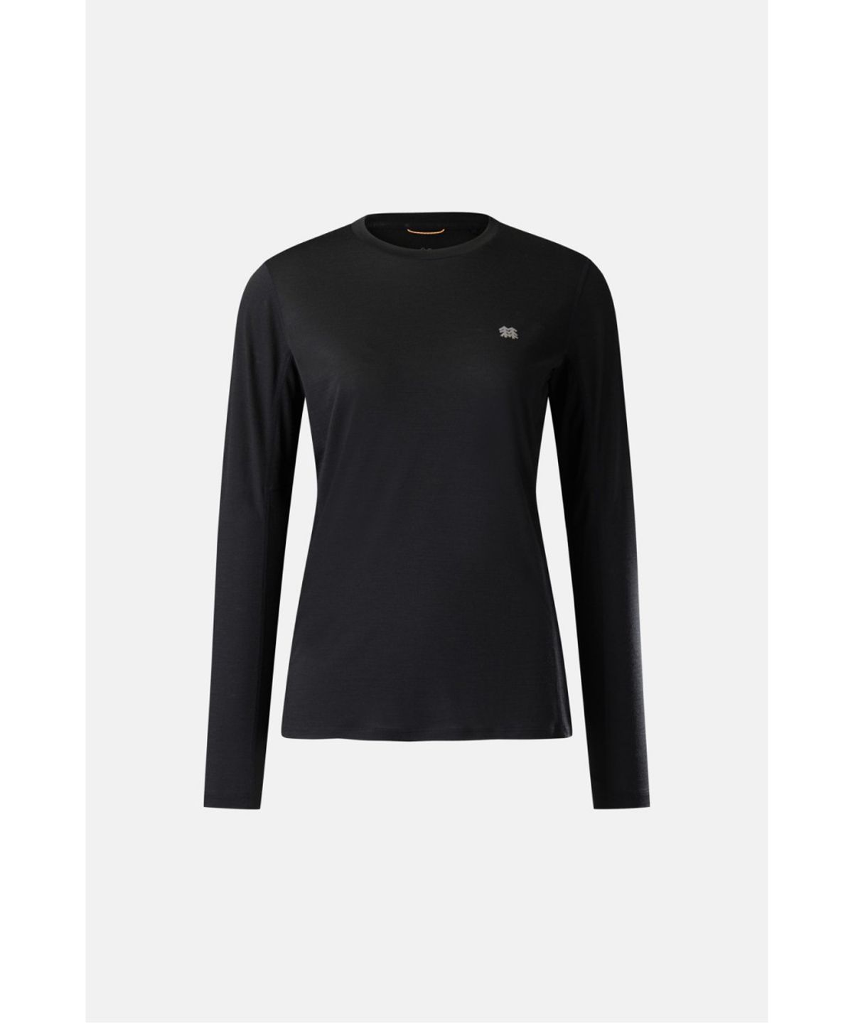 코오롱스포츠(KOLON SPORT) HERO 여성 메리노울 긴팔 라운드 티셔츠 JKTBX26054BLK