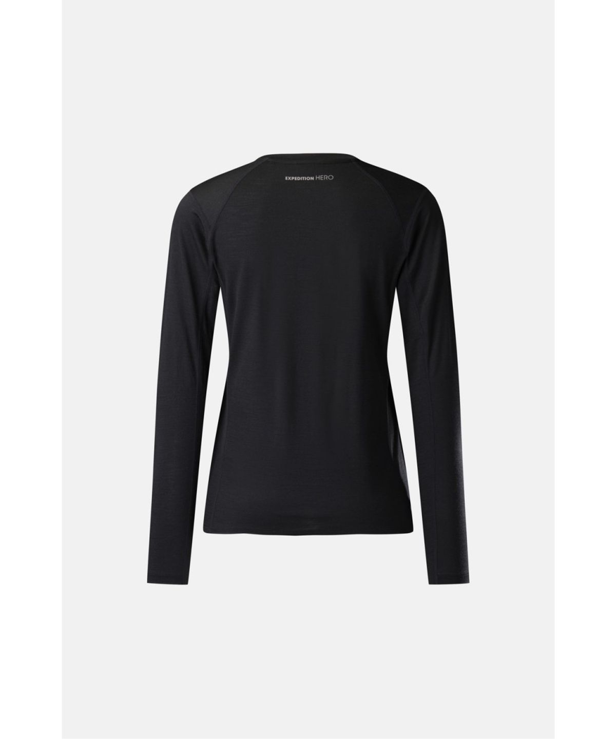 코오롱스포츠(KOLON SPORT) HERO 여성 메리노울 긴팔 라운드 티셔츠 JKTBX26054BLK