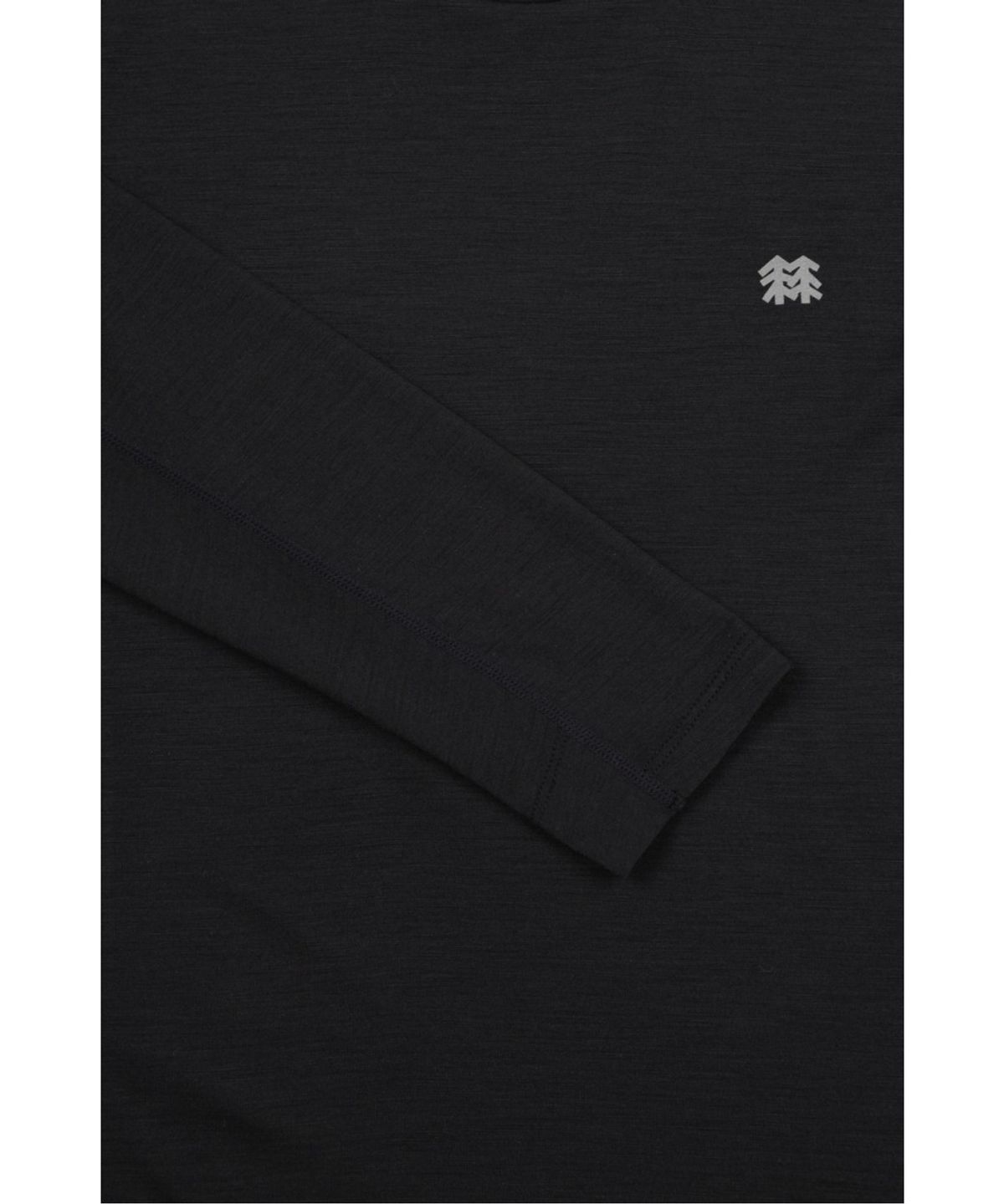 코오롱스포츠(KOLON SPORT) HERO 여성 메리노울 긴팔 라운드 티셔츠 JKTBX26054BLK