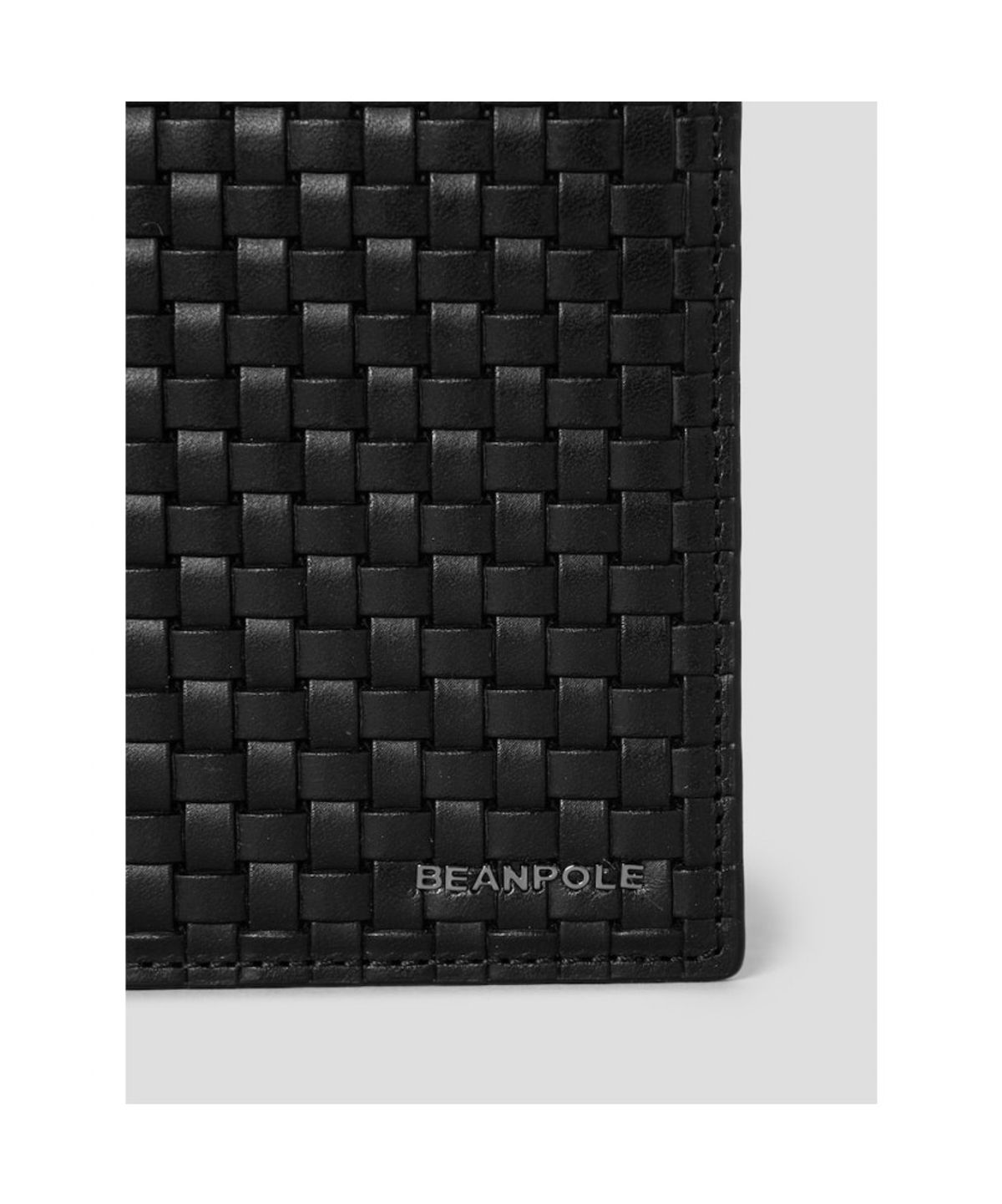 빈폴 액세서리(BEANPOLE ACCESSORY) 메쉬 경판 반지갑  블랙