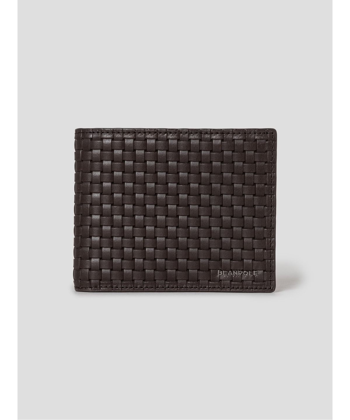 빈폴 액세서리(BEANPOLE ACCESSORY) 메쉬 경판 반지갑  브라운