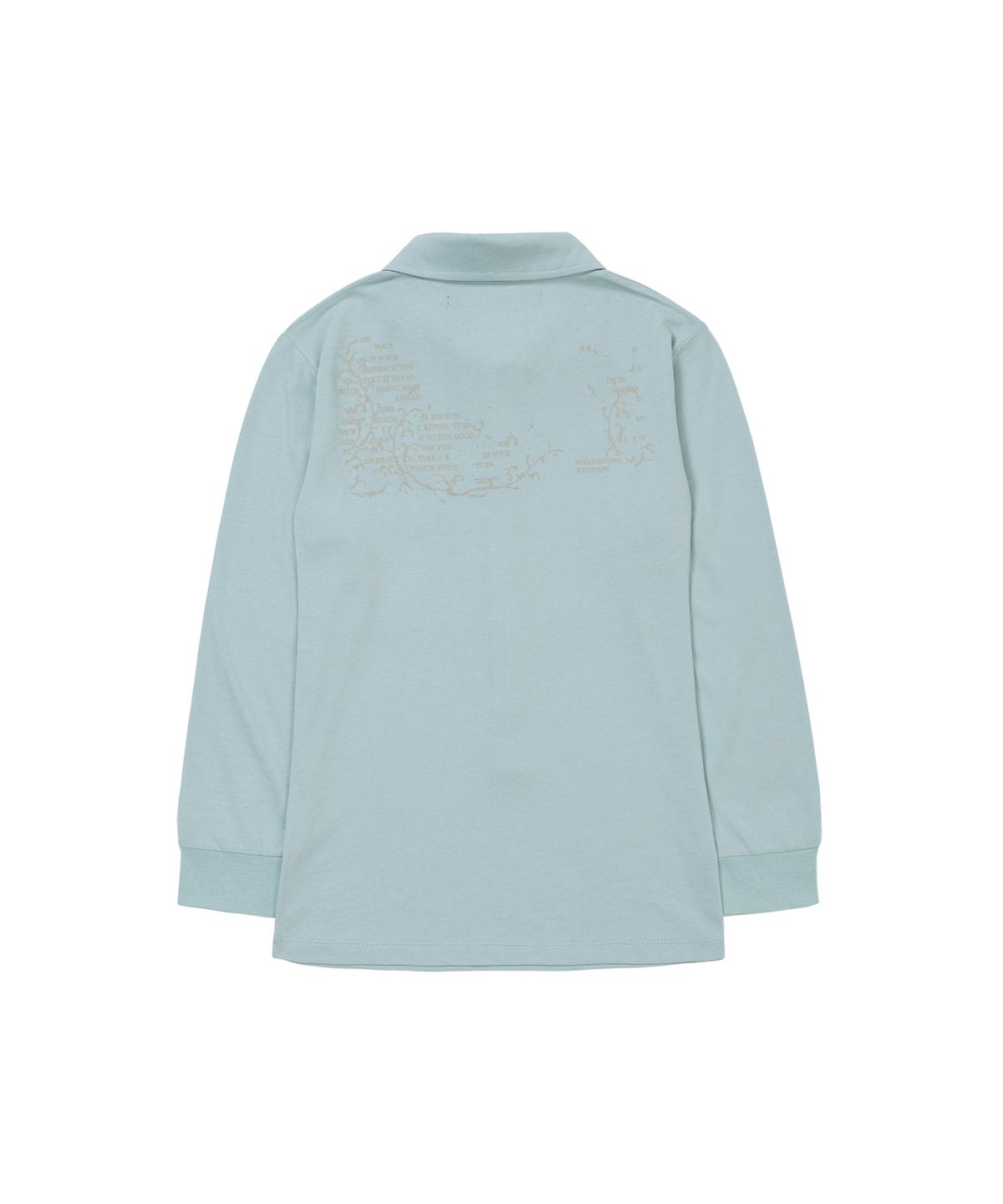 웰빙익스프레스(WELLBEING EXPRESS) Button up 3/4 Sleeve Sky Blue