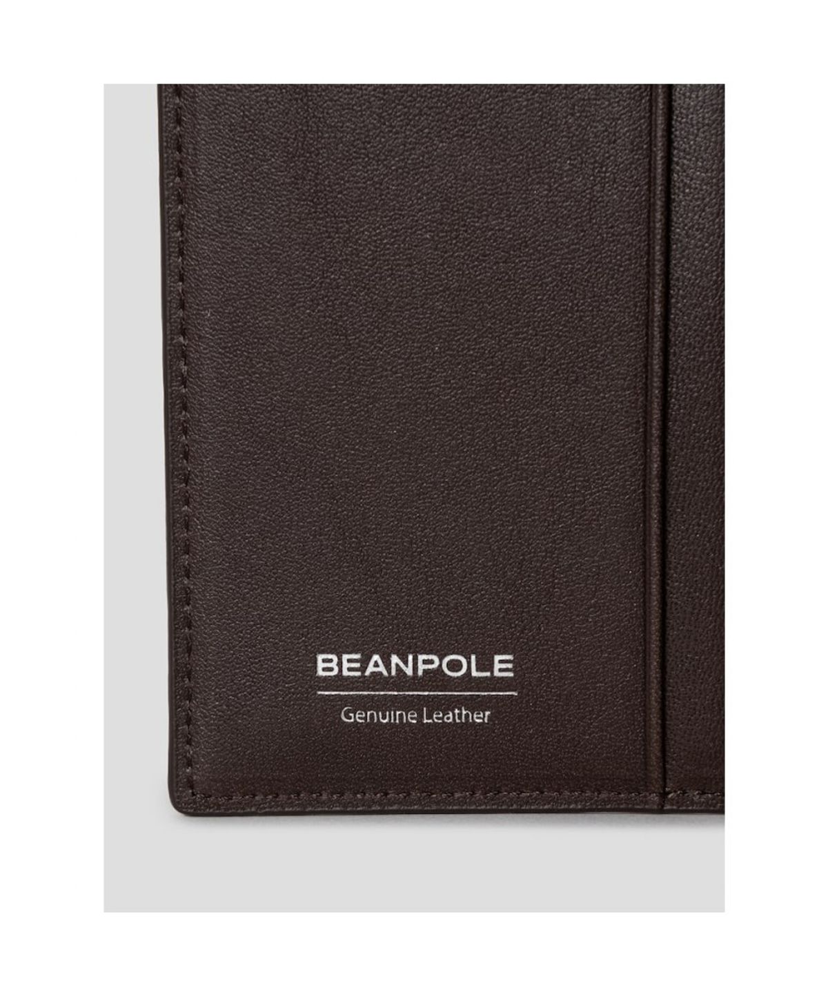 빈폴 액세서리(BEANPOLE ACCESSORY) 메쉬 경판 카드지갑  브라운