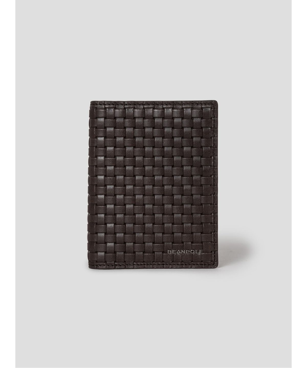 빈폴 액세서리(BEANPOLE ACCESSORY) 메쉬 경판 카드지갑  브라운