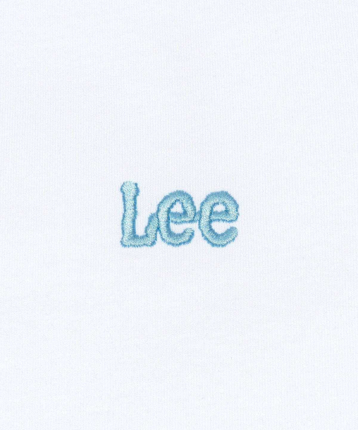 리(LEE) 우먼 스몰 트위치 로고 타이포 티셔츠 화이트