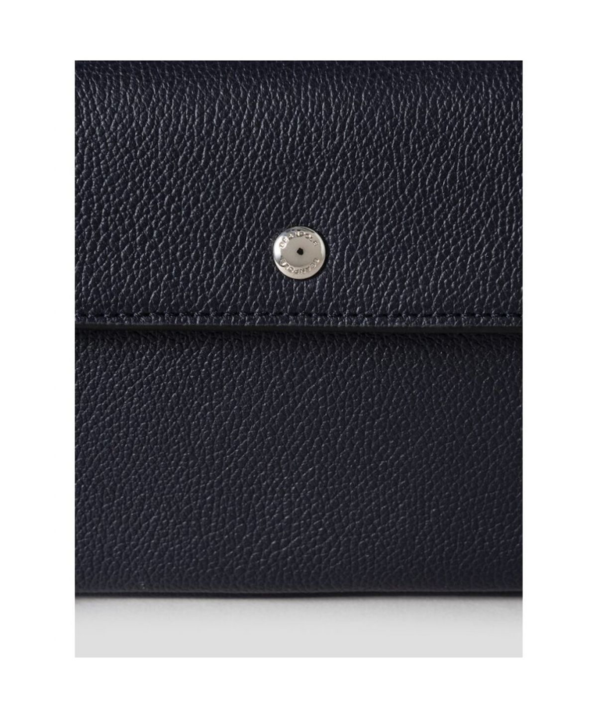 빈폴 액세서리(BEANPOLE ACCESSORY) 솔리드 가죽 크로스백  네이비