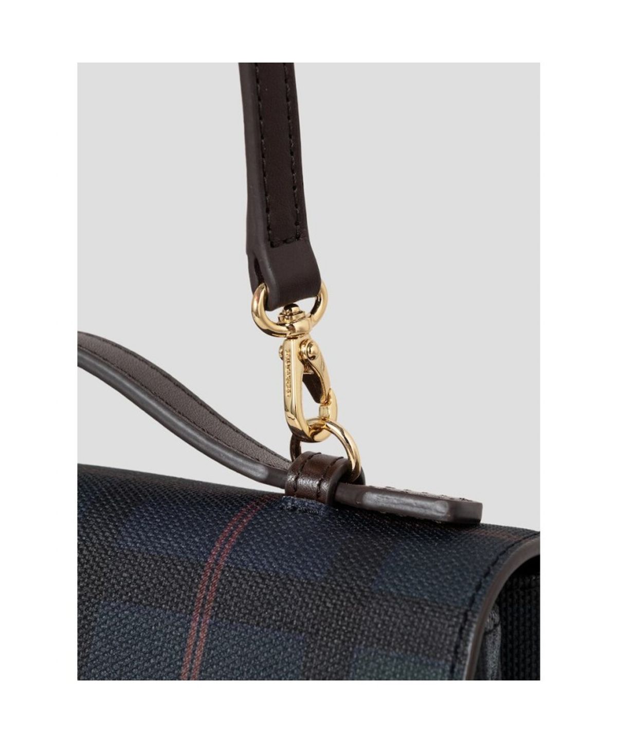 빈폴 액세서리(BEANPOLE ACCESSORY) 헤릿체크 크로스백  그린