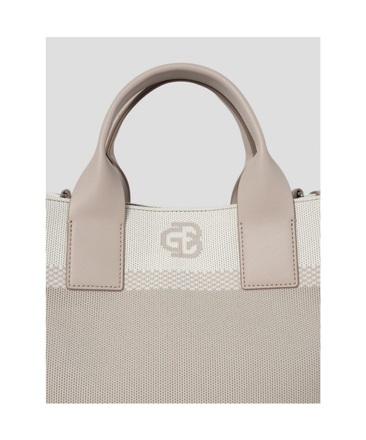 빈폴 액세서리(BEANPOLE ACCESSORY) 여성 스퀘어 니트백  베이지