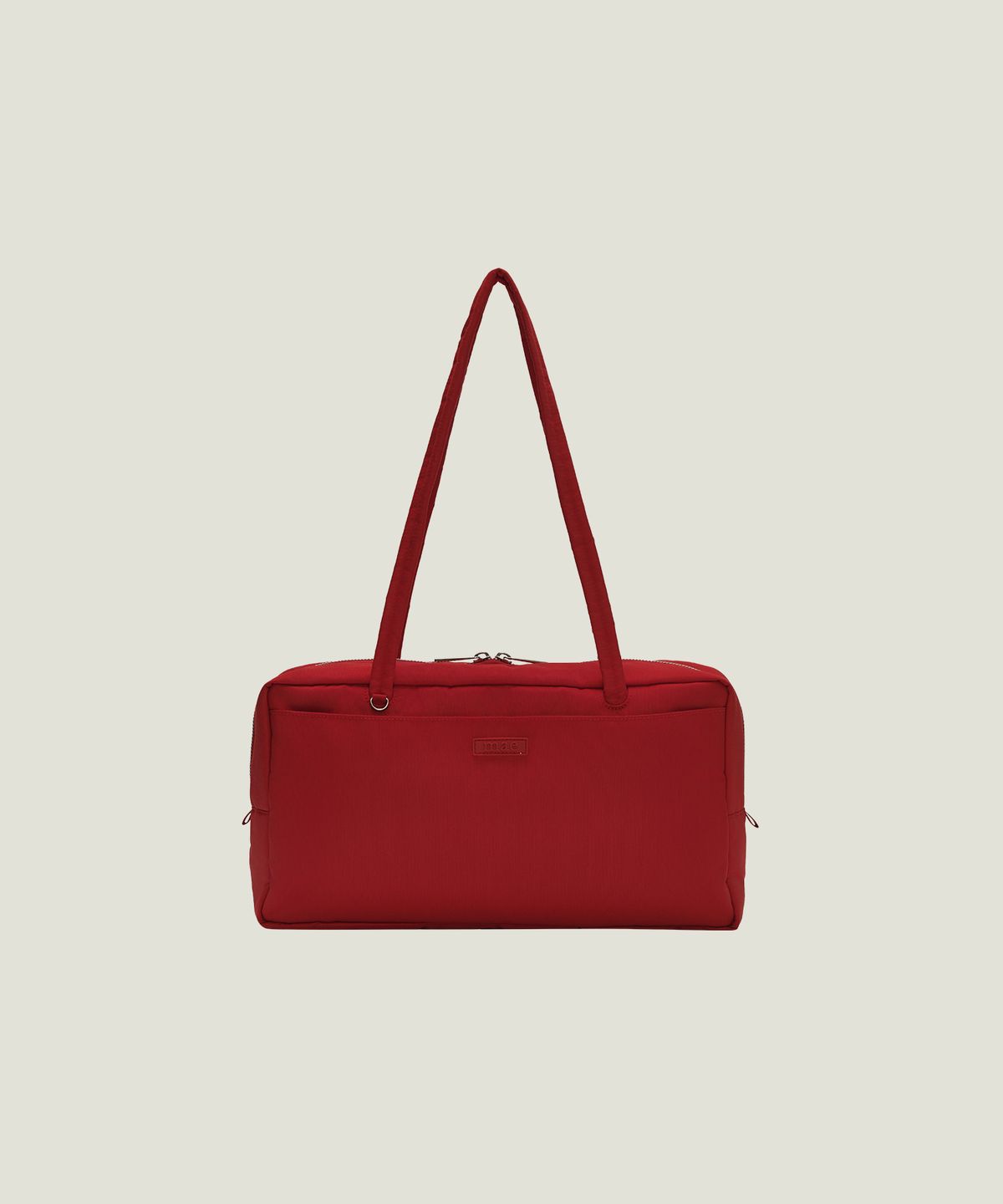 무쿠앤에보니(MUCU AND EBONY) Cozy Square Bag _ Red