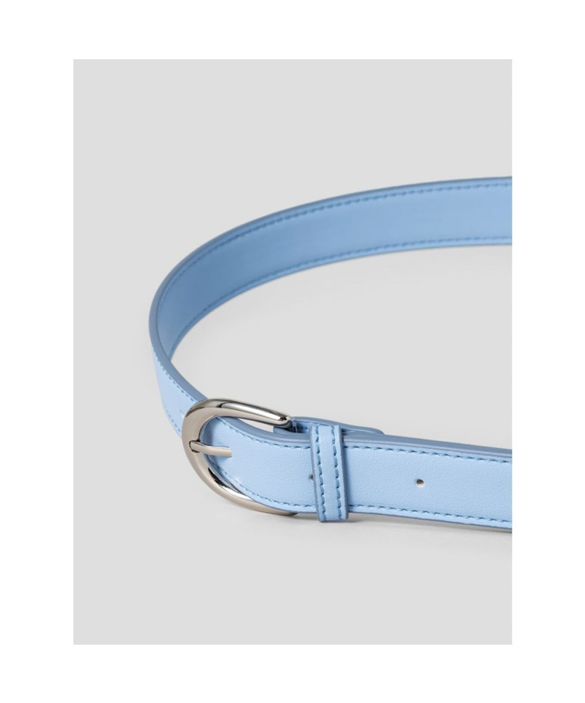 빈폴 액세서리(BEANPOLE ACCESSORY) 여성 니트 벨트색  스카이 블루