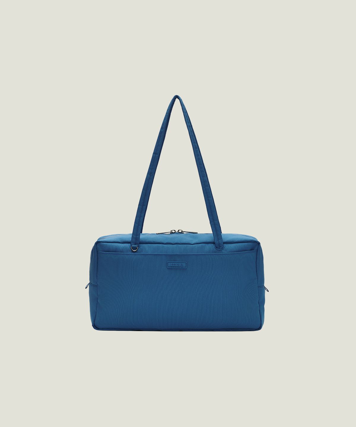 무쿠앤에보니(MUCU AND EBONY) Cozy Square Bag _ Marine Blue