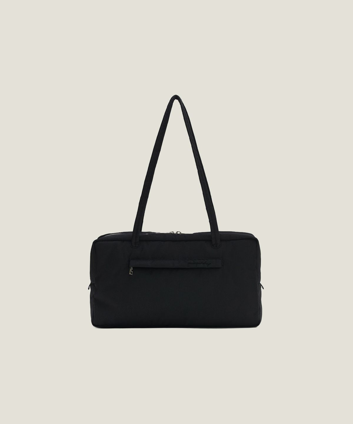 무쿠앤에보니(MUCU AND EBONY) Cozy Square Bag _ Black