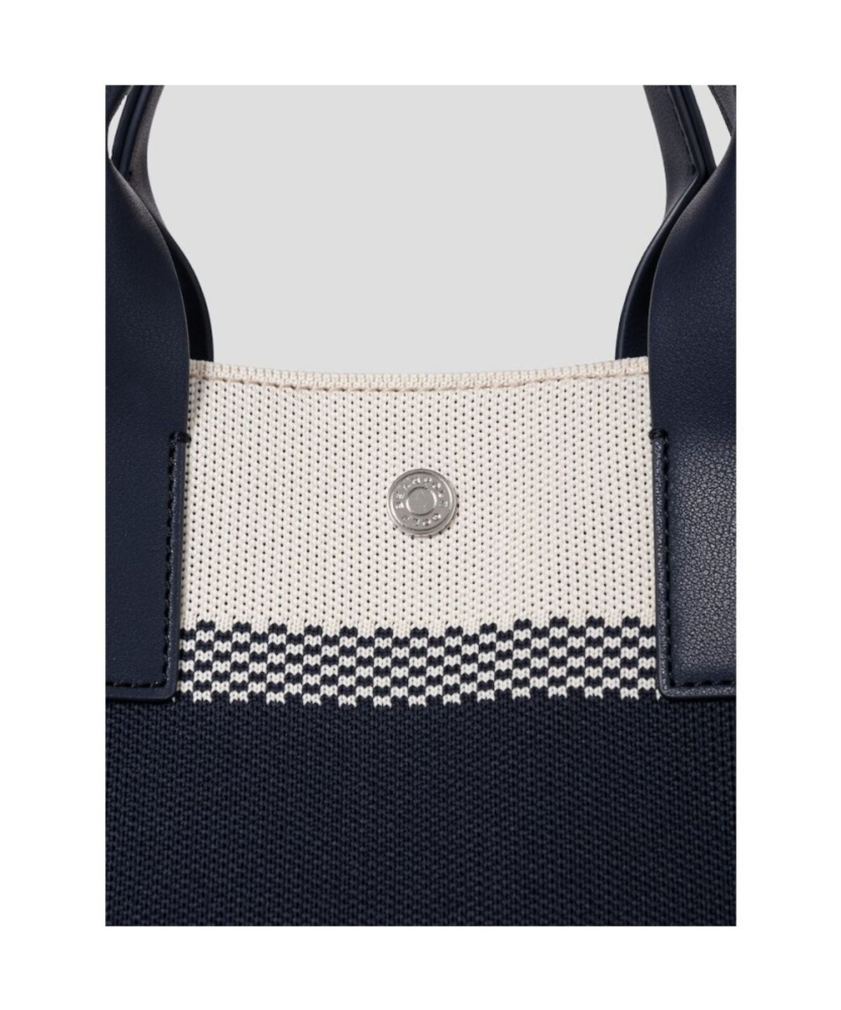 빈폴 액세서리(BEANPOLE ACCESSORY) 여성 스퀘어 니트백  네이비