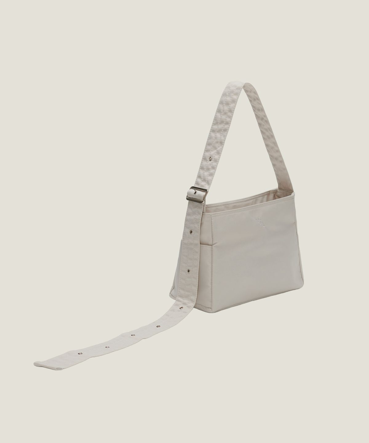 무쿠앤에보니(MUCU AND EBONY) Comfy Mini Cross Bag _ Warm Grey