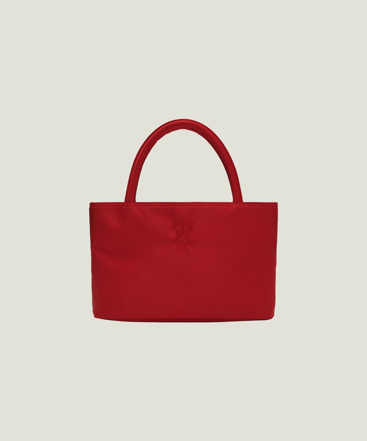 무쿠앤에보니(MUCU AND EBONY) Near Tote Bag _ Red