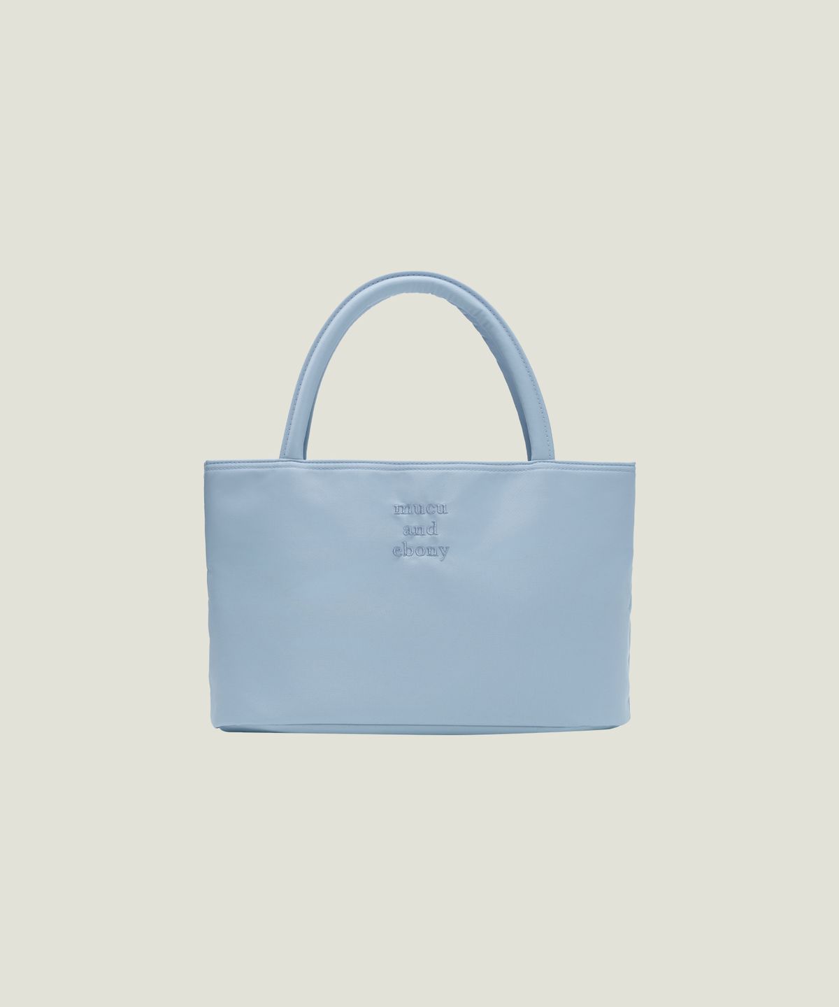 무쿠앤에보니(MUCU AND EBONY) Near Tote Bag _ Light Blue
