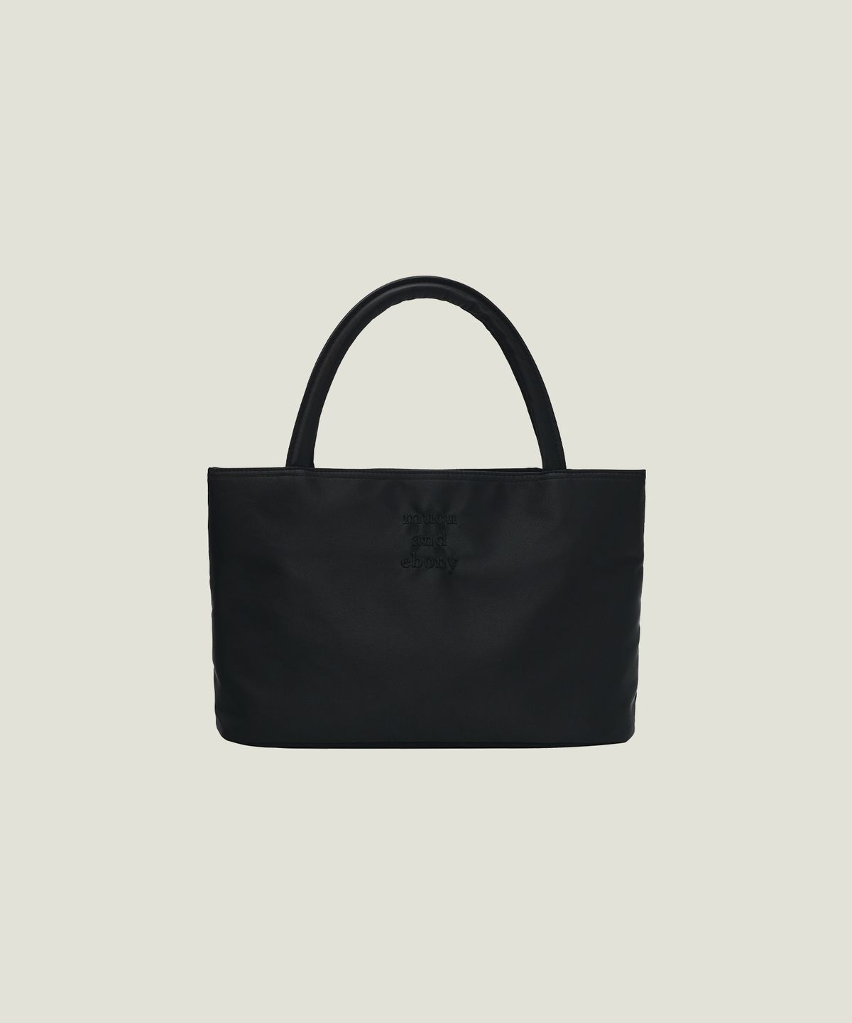 무쿠앤에보니(MUCU AND EBONY) Near Tote Bag _ Black
