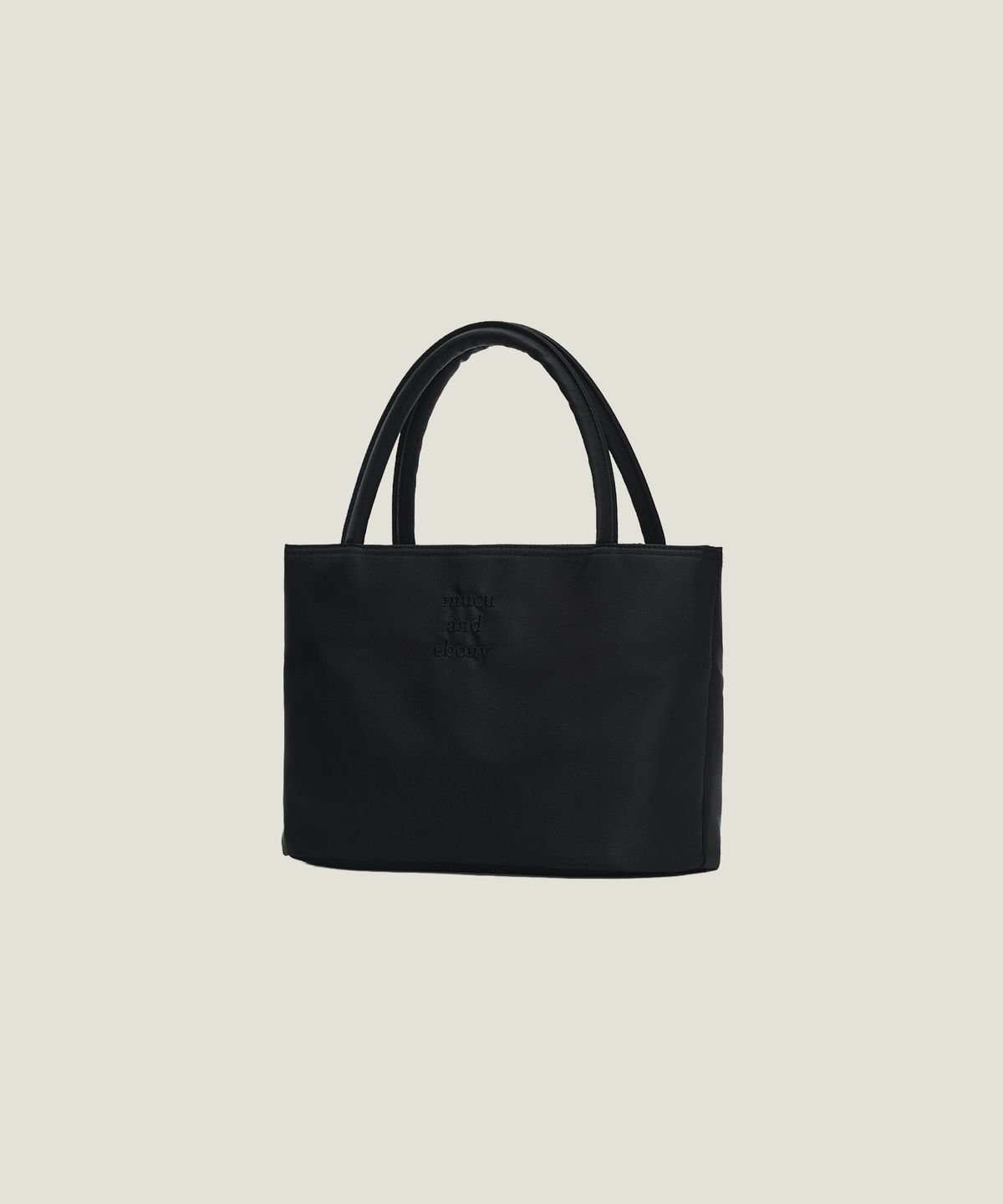 무쿠앤에보니(MUCU AND EBONY) Near Tote Bag _ Black