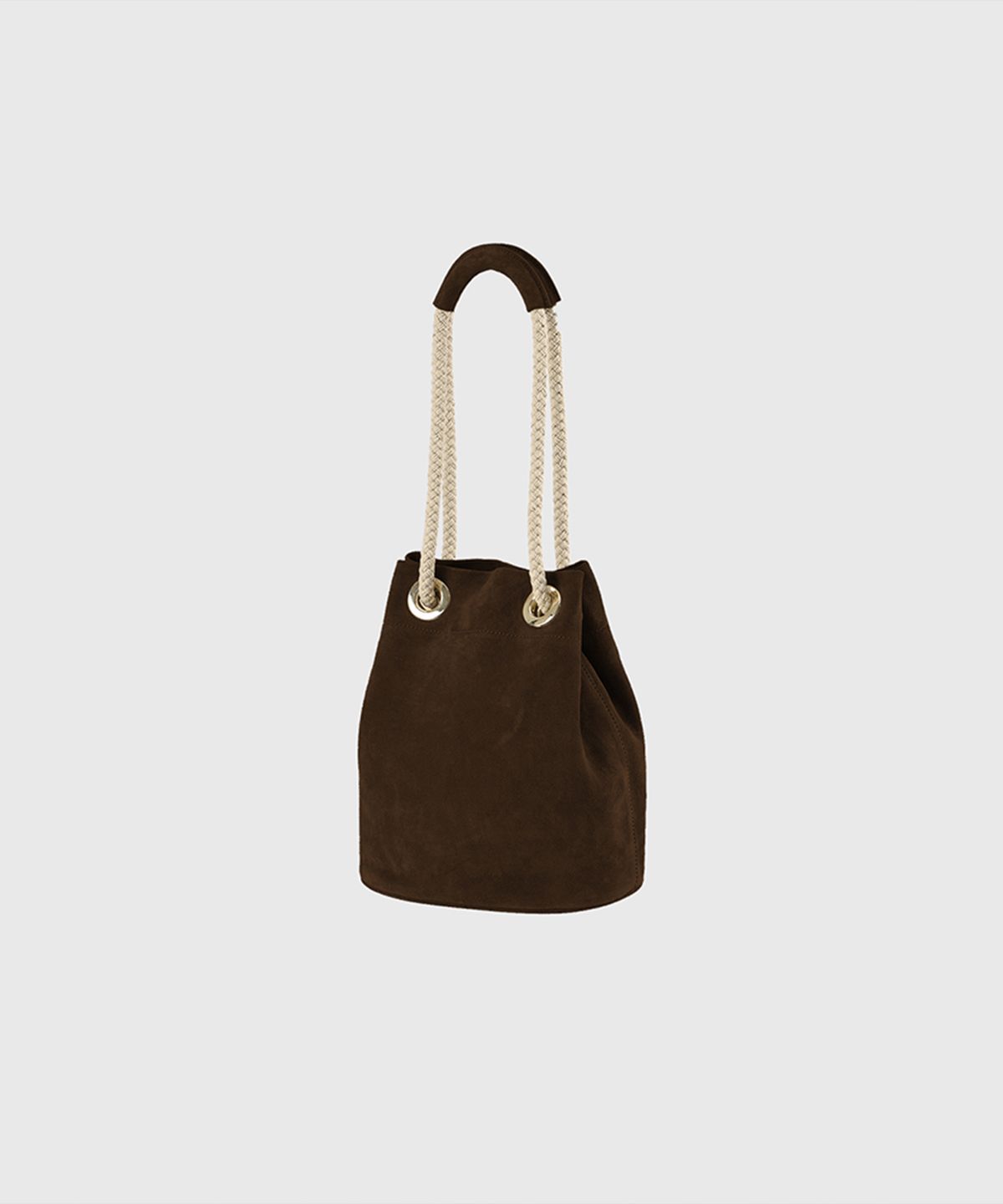 퀸스래빗(Q'SRB) QSRB Lambskin Suede Bucket Bag
