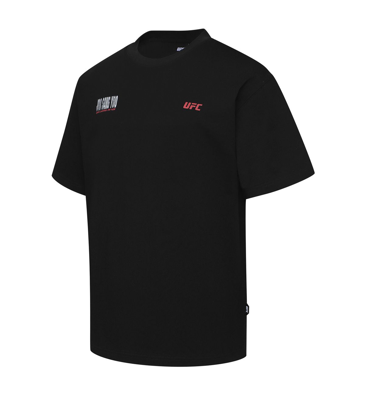 유에프씨 스포츠(UFC SPORT) UFC 유주상 릴렉스핏 반팔 티셔츠 블랙 U2SSX2123BK