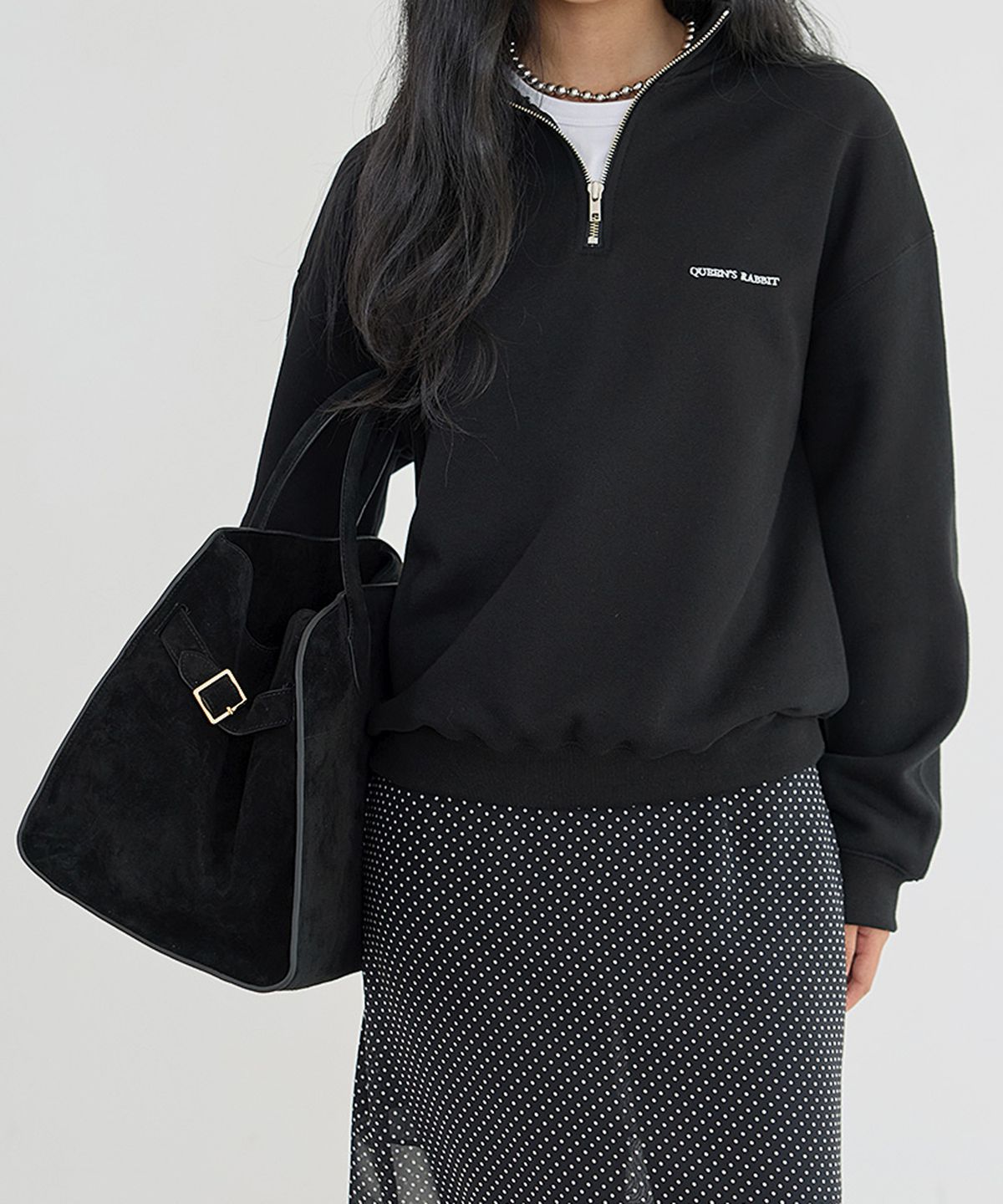 퀸스래빗(Q'SRB) QSRB Lambskin Tote Bag