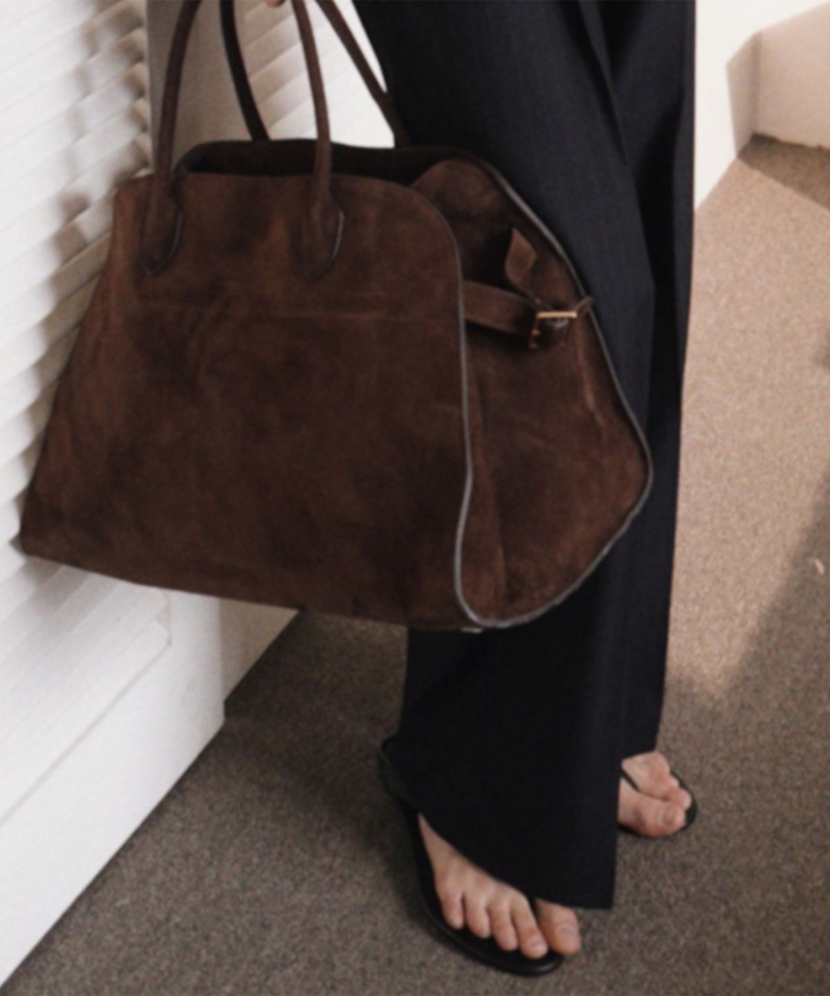 퀸스래빗(Q'SRB) QSRB Lambskin Tote Bag