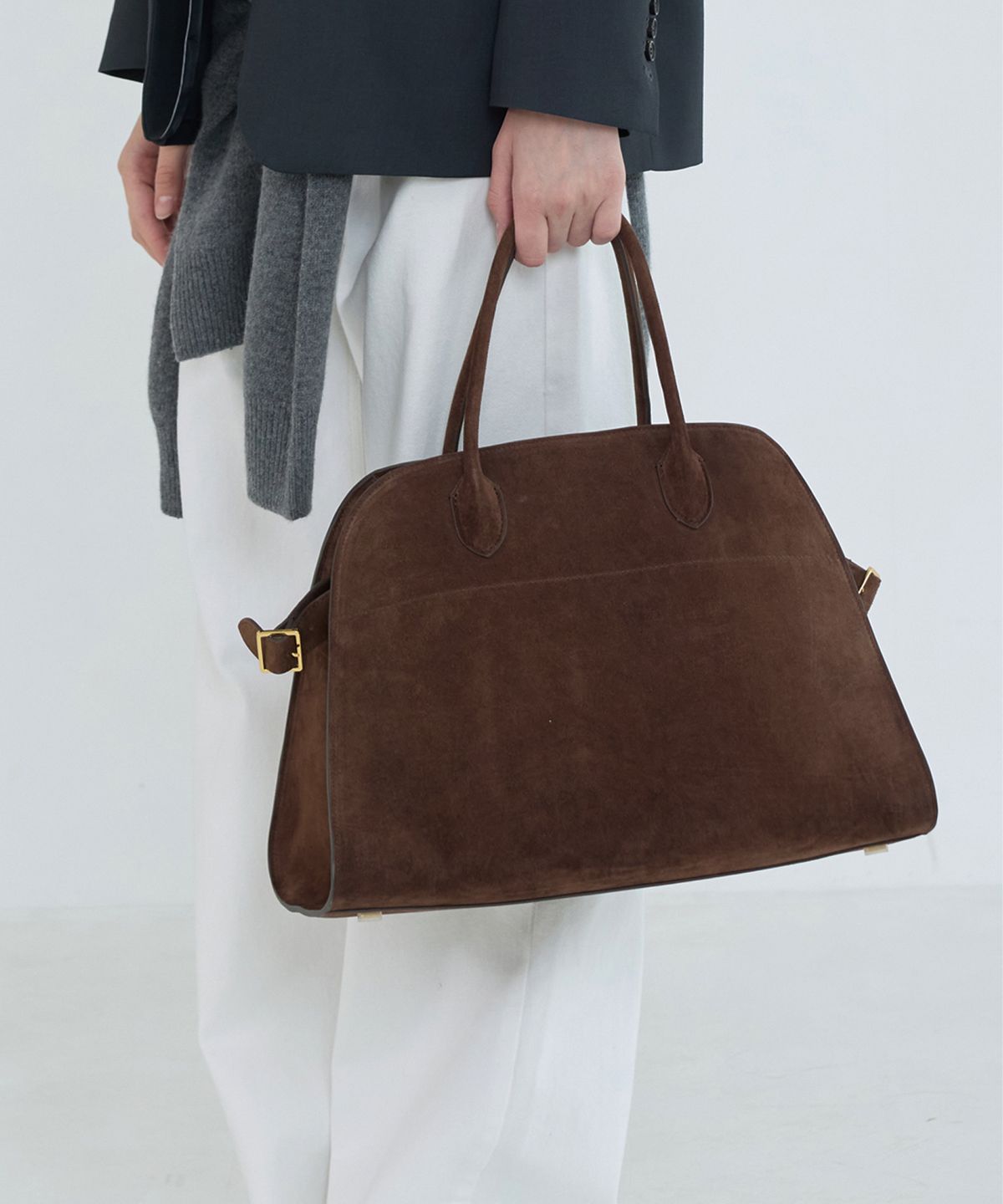 퀸스래빗(Q'SRB) QSRB Lambskin Tote Bag