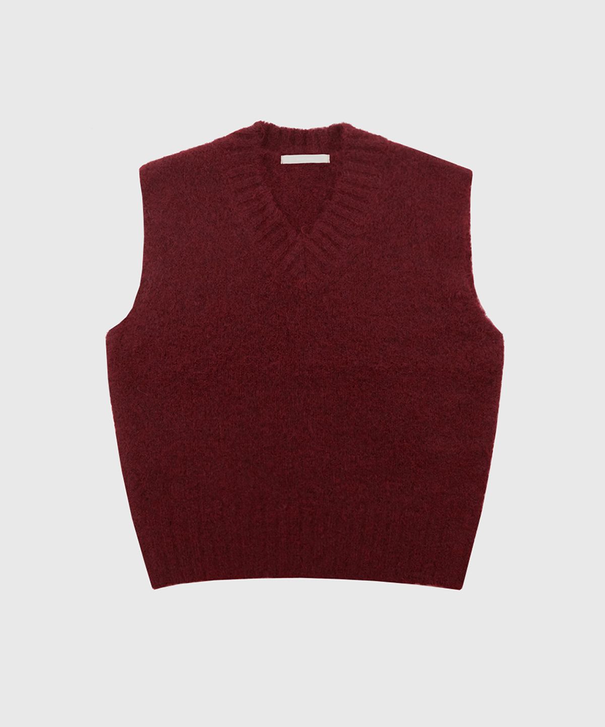 퀸스래빗(Q'SRB) Hairy V-neck Knit Vest
