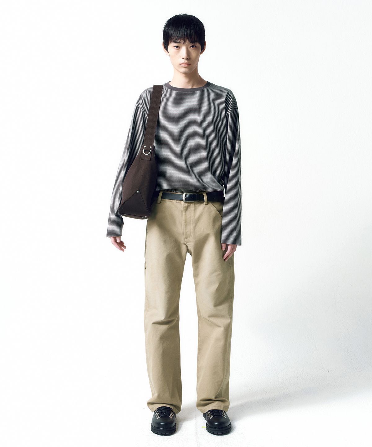 인사일런스(INSILENCE) 하드 덕 빈티지 워크 팬츠 BEIGE