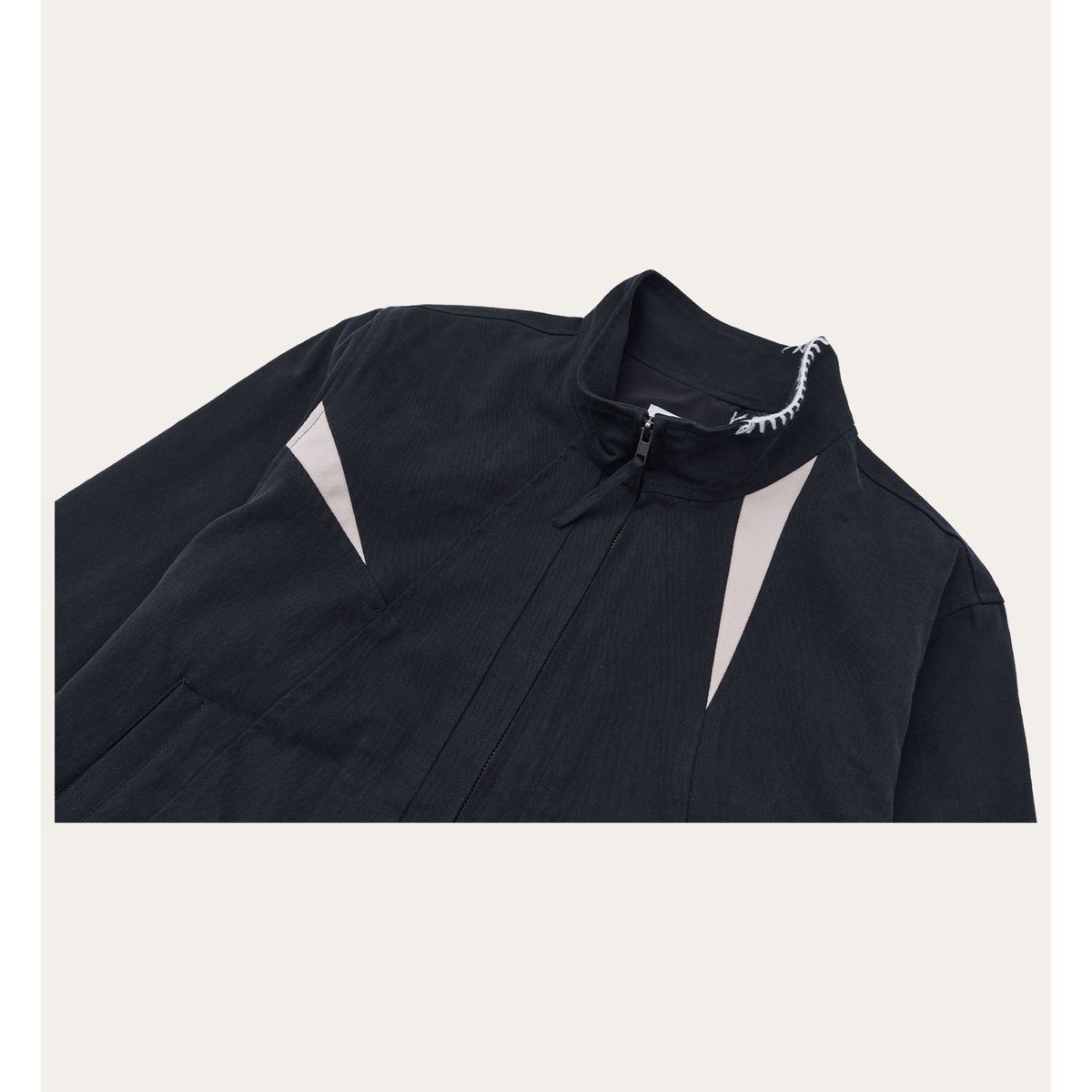 노쿨러스(NOSCOULEURS) UL COTTON JACKET 05 BLACK