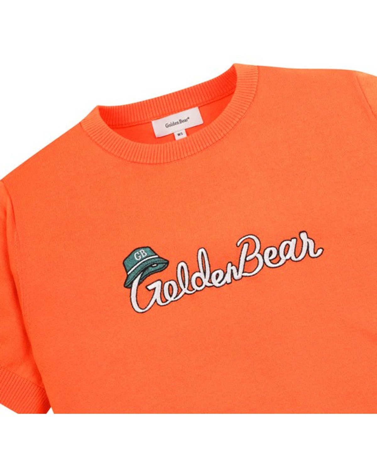 골든베어(GOLDEN BEAR) (W) Chest EMB S/S Sweater G5WAM26201ORX