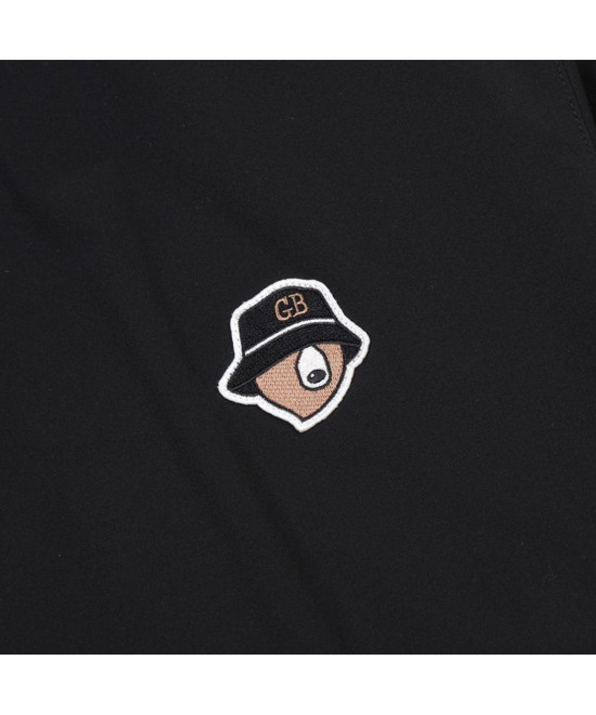 골든베어(GOLDEN BEAR) (W) Woven Crew-Neck Pullover G5TAM26201BKX