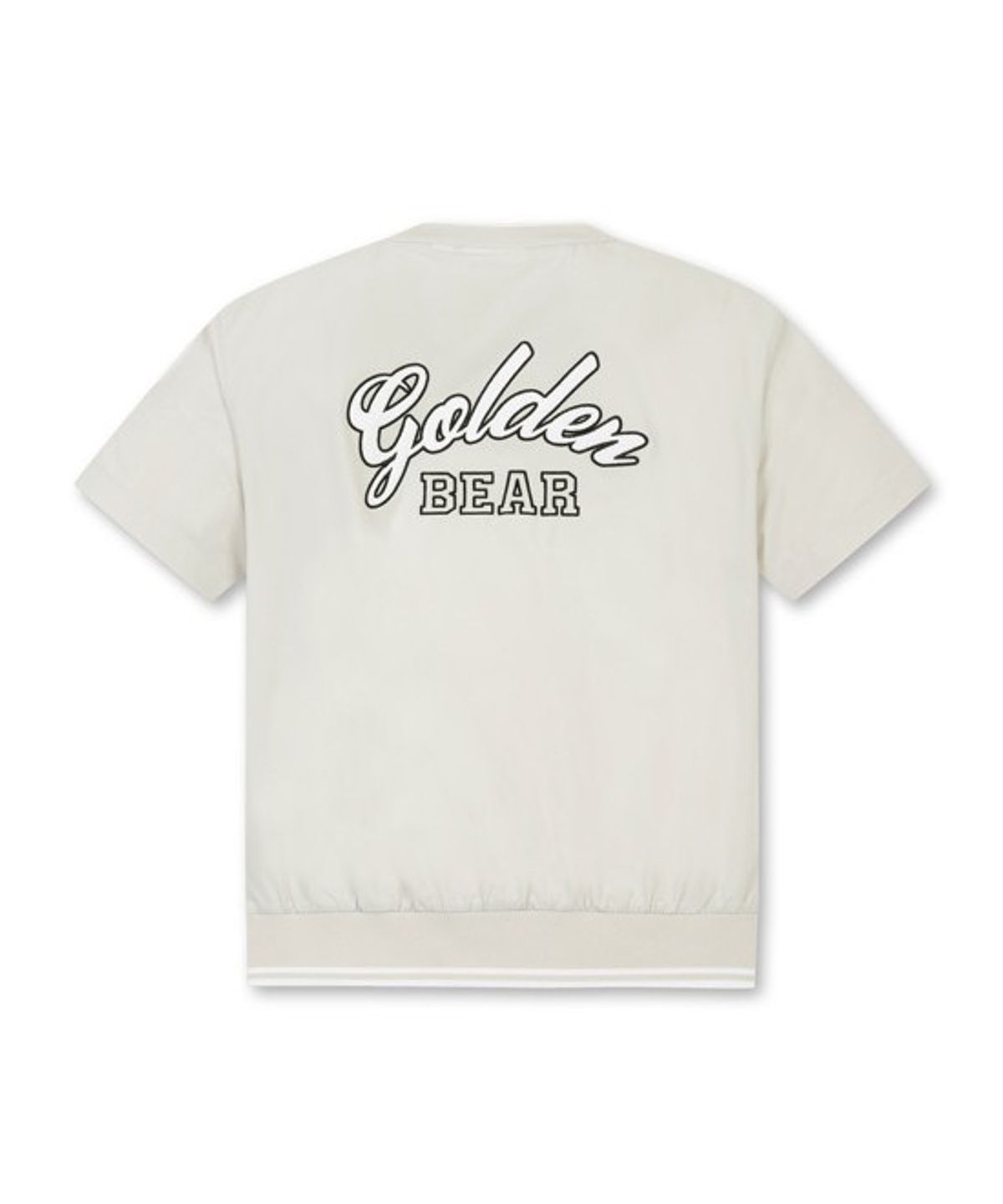 골든베어(GOLDEN BEAR) (W) Woven Crew-Neck Pullover G5TAM26201BEX