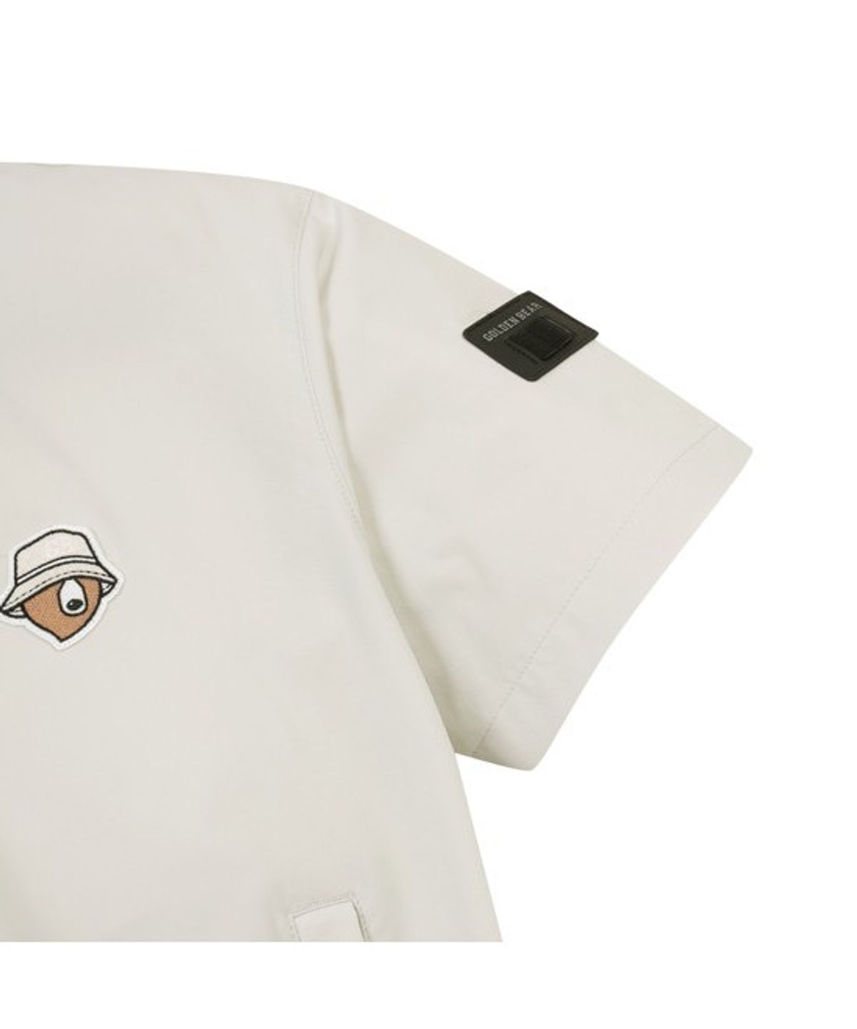골든베어(GOLDEN BEAR) (W) Woven Crew-Neck Pullover G5TAM26201BEX