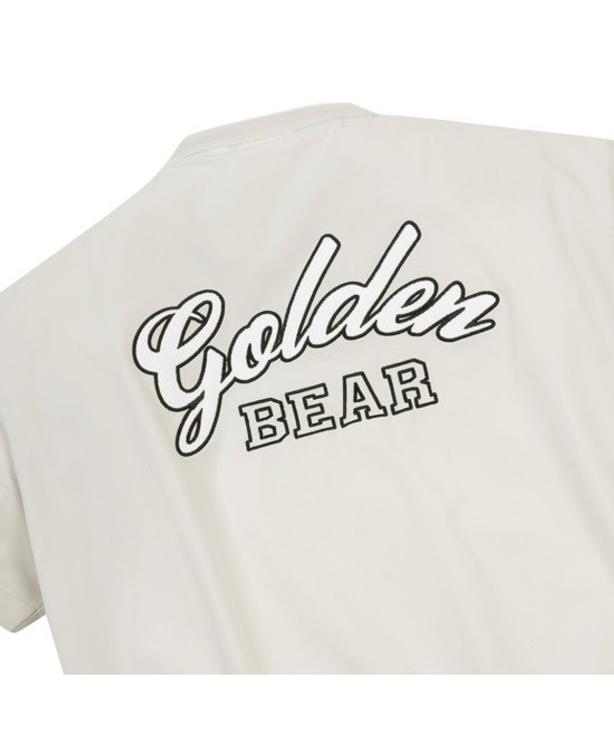 골든베어(GOLDEN BEAR) (W) Woven Crew-Neck Pullover G5TAM26201BEX