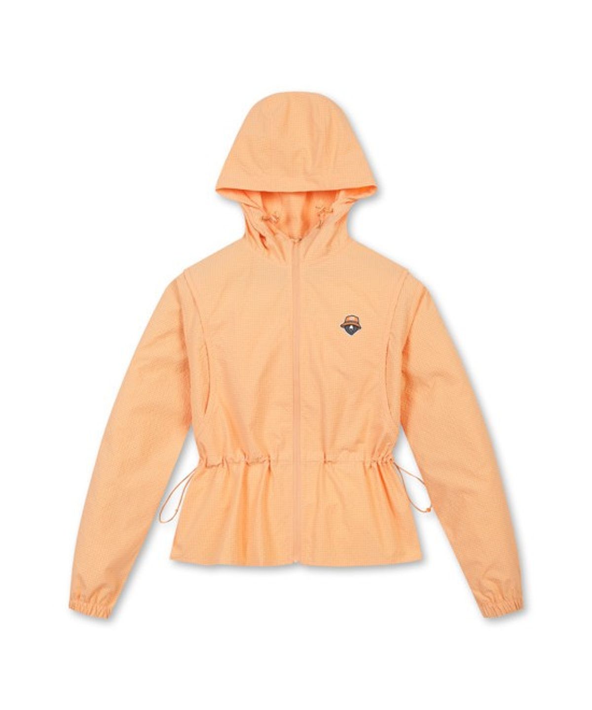 골든베어(GOLDEN BEAR) (W) Grid Peplum Hoody Jacket G5UAM26211ORX