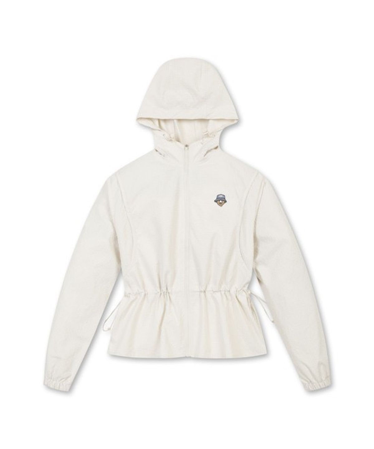 골든베어(GOLDEN BEAR) (W) Grid Peplum Hoody Jacket G5UAM26211BEX