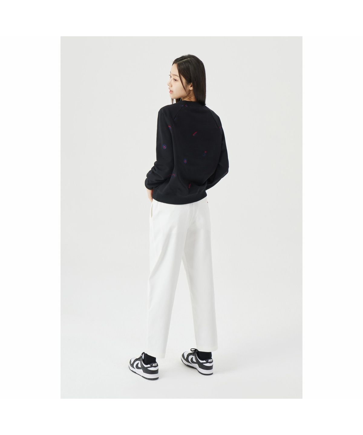 골든베어(GOLDEN BEAR) (W) Tucked Tapered Pants G5PAM26131WHX