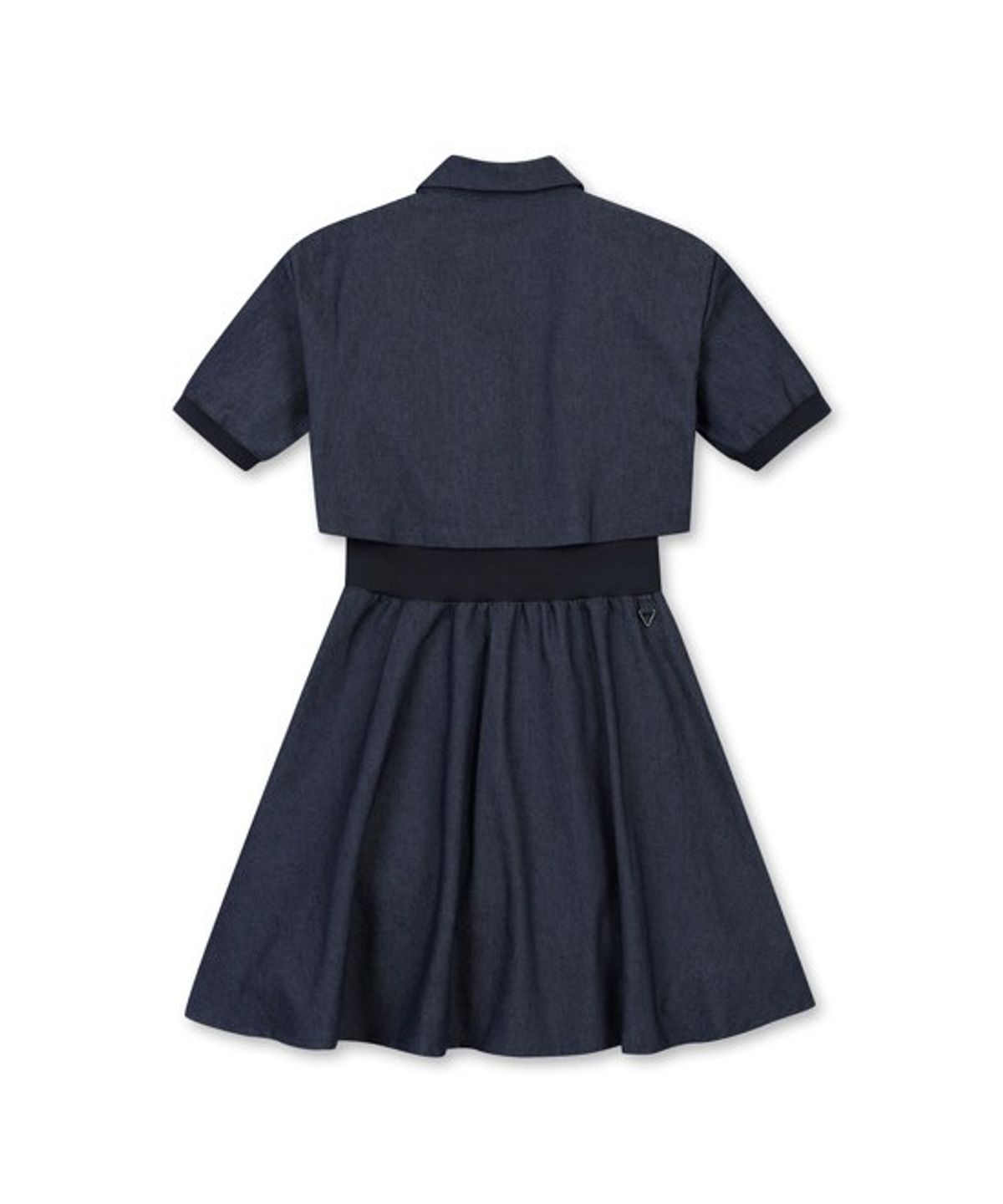 골든베어(GOLDEN BEAR) (W) Full-zip Collar Dress G5UAM26221NYX