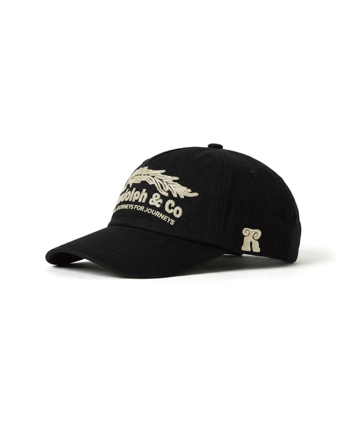 랜돌프앤코(RANDOLPH&CO) Bough Black Trunk Cap 자수 볼캡